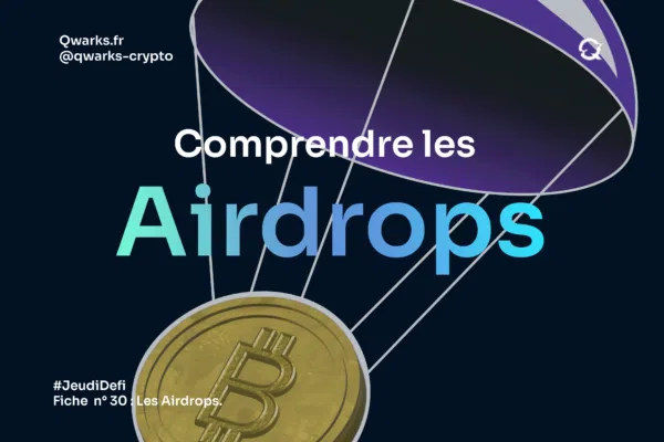 airdrop crypto illustration lexique investissement